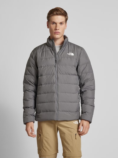 The North Face Gewatteerd jack met labelprint, model 'ACONCAGUA' Grafiet - 4