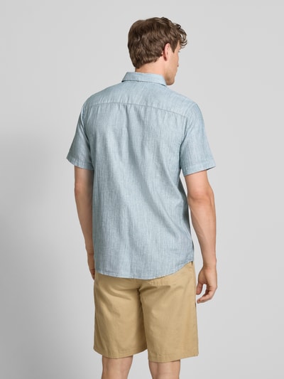 Tom Tailor Regular Fit Freizeithemd aus reiner Baumwolle Gruen 5