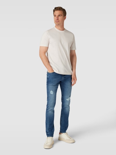 Tommy Hilfiger Pants Slim fit jeans in 5-pocketmodel, model 'BLEECKER' Donkerblauw - 1