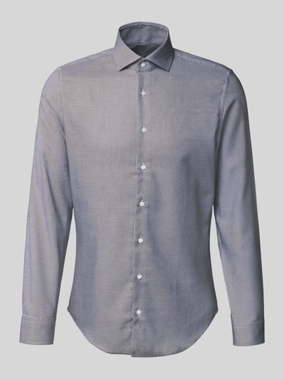 SEIDENSTICKER Slim Fit Business-Hemd mit Kentkragen Mittelbraun 2