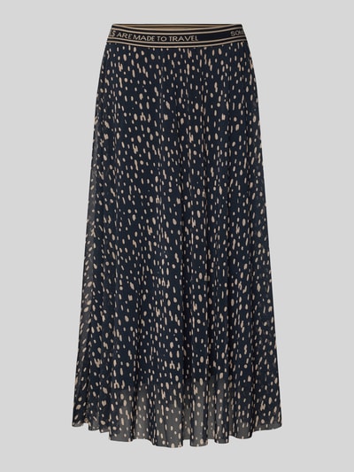 Smith and Soul Tule rok van een mix van viscose en elastaan met elastische band Donkerblauw - 2