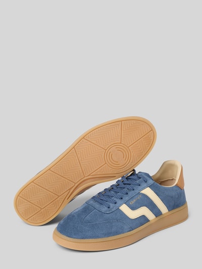 Gant Sneakersy skórzane ze sznurowaniem model ‘Cuzmo’ Królewski niebieski 4