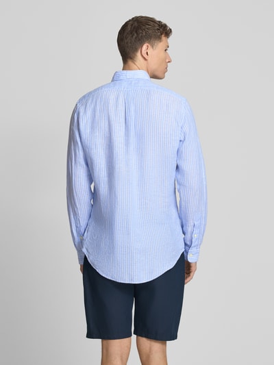 Polo Ralph Lauren Regular fit vrijetijdsoverhemd van puur linnen Lichtblauw - 5