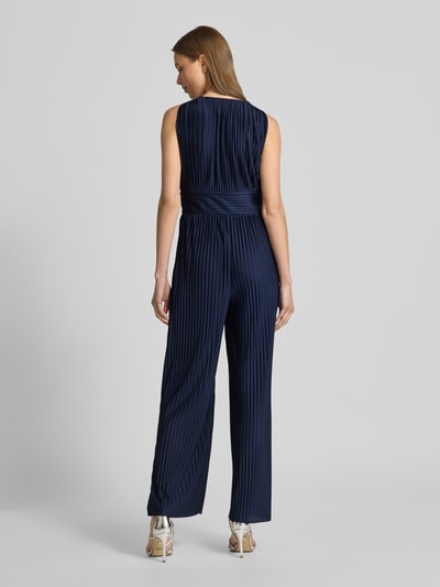 GUIDO MARIA KRETSCHMER WOMAN Jumpsuit met plissévouwen, model 'Linnea' Marineblauw - 5