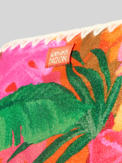 Produktfoto, Bikini-Slip mit seitlicher Schnürung Modell 'DIMKA ALAMEA' von Banana Moon, bunte Farben, Ziernähte, Material-Mix mit Stretch-Anteil