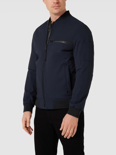 Strellson Jacke mit seitlichen Eingrifftaschen Modell 'CLEARWATER' Marine 4