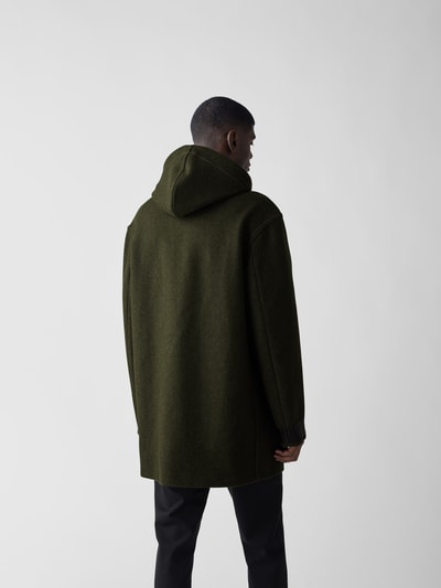 Maison Margiela Dufflecoat mit Kapuze (oliv) online kaufen