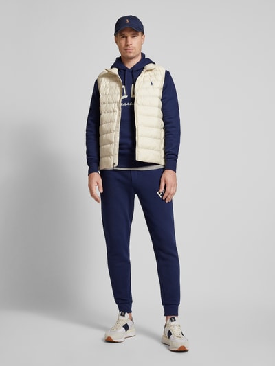 Polo Ralph Lauren Bodywarmer met opstaande kraag Zand - 1