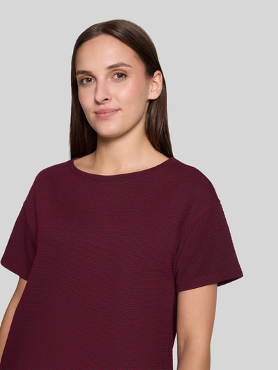 Betty Barclay Regular Fit T-Shirt mit Viskose-Anteil Modell 'NOS JULI' Bordeaux 3