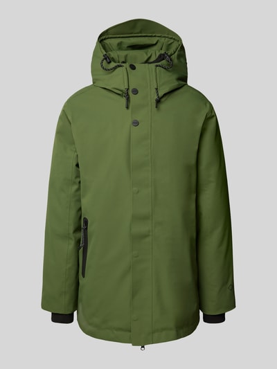 GOFRANCK Kurtka z kapturem model ‘Coro’ Oliwkowy 2