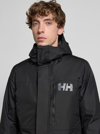 Helly Hansen Parka mit Label-Print Black 3