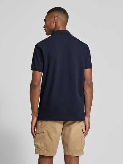 Napapijri Regular Fit Poloshirt mit Label-Stitching Modell 'CLANIS' Marine 5