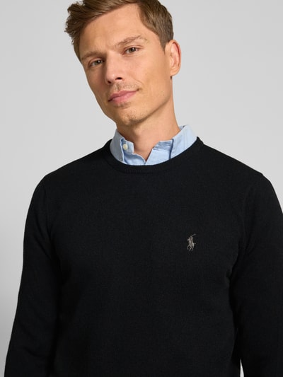 Polo Ralph Lauren Gebreide pullover met ribboorden Zwart - 3