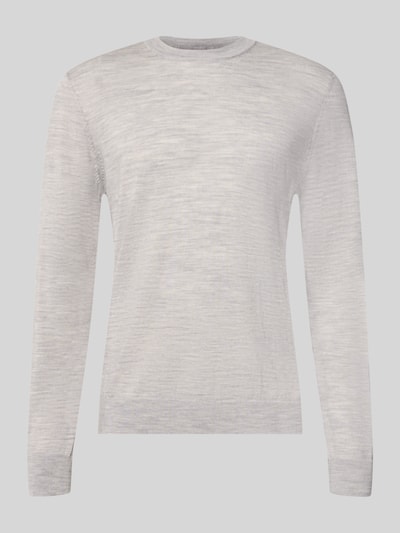 Jake*s Studio Men Regular Fit Pullover aus reiner Wolle Offwhite 2