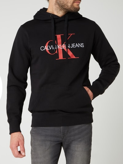 Calvin Klein Jeans Hoodie - Better Cotton Initiative  Black 4