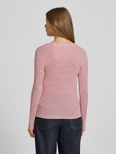 Rich & Royal Longsleeve mit Rundhalsausschnitt Rot 5