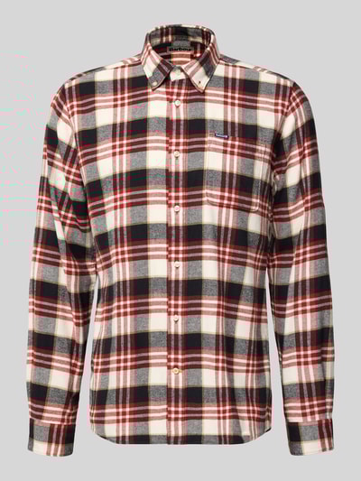 Barbour Slim fit vrijetijdsoverhemd van puur katoen Rood - 1