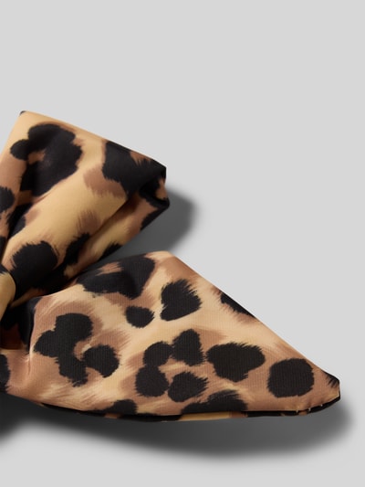 WOUF Charm mit Allover-Animal-Print Modell 'Feline' Mittelbraun 3