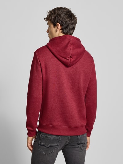Pepe Jeans Regular Fit Hoodie aus Baumwoll-Mix Modell 'GRIFFIN' Rot 5