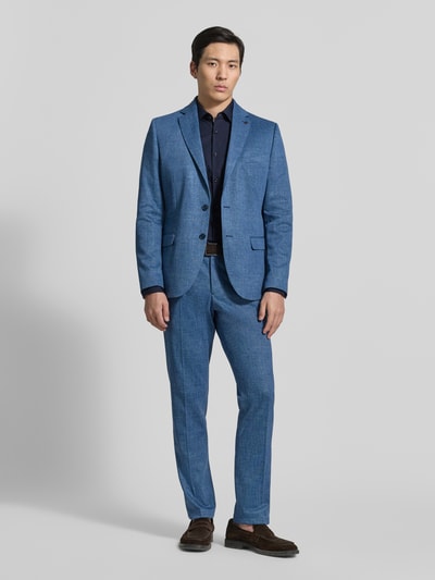 HUGO Slim Fit Businesshemd aus reiner Baumwolle Modell 'KOEY' Marine 1