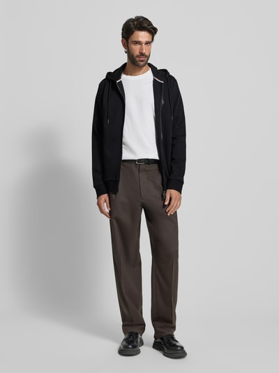 BOSS Regular fit sweatjack van katoenmix, model 'C-SPENCE 01' Zwart - 1