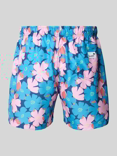 BOARDIES Badehose mit elastischem Bund Modell 'Sully Floral' Pink 4