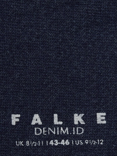 Falke Sokken met kasjmier, model 'Denim.ID'  Jeansblauw - 2