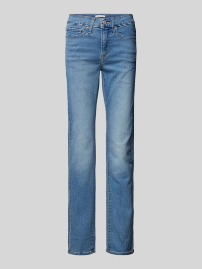 Levi's® 300 Slim Fit Jeans im 5-Pocket-Design Modell '312' Bleu 1