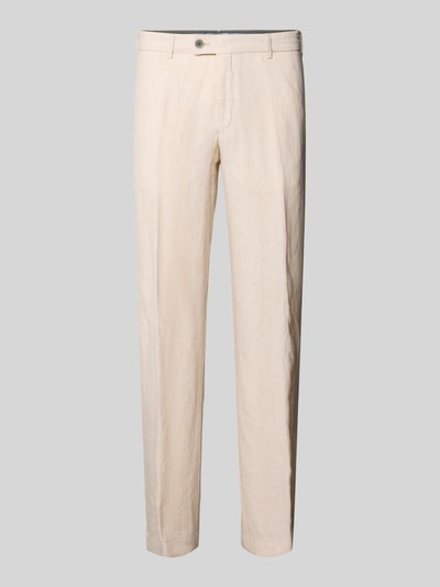 Hiltl Regular Fit Chino mit Paspeltaschen Modell 'PARMA I' Beige 2