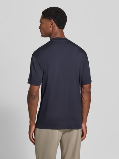 Emporio Armani T-Shirt mit Logo-Stitching Marine 5