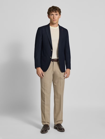 Roy Robson Slim Fit 2-Knopf-Sakko mit Reverskragen Marine 1