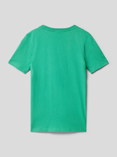 Tom Tailor T-shirt met statementprint Groen - 3