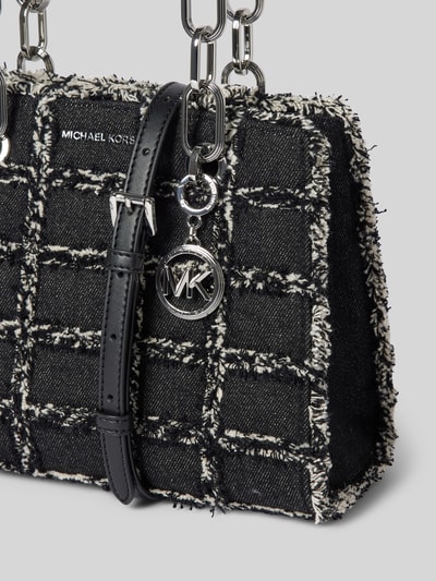 MICHAEL Michael Kors Handtasche mit verstellbarem Schulterriemen Modell 'EMPIRE' Black 3