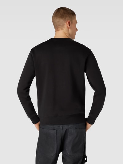 G-Star Raw Sweatshirt mit Label-Print Black 5