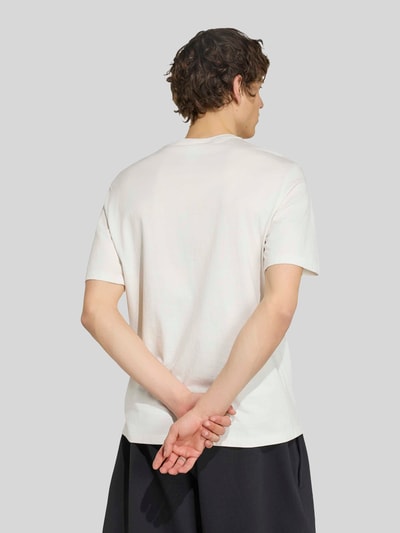 adidas Originals Regular Fit T-Shirts aus reiner Baumwolle mit Logo-Stitching Weiss 4