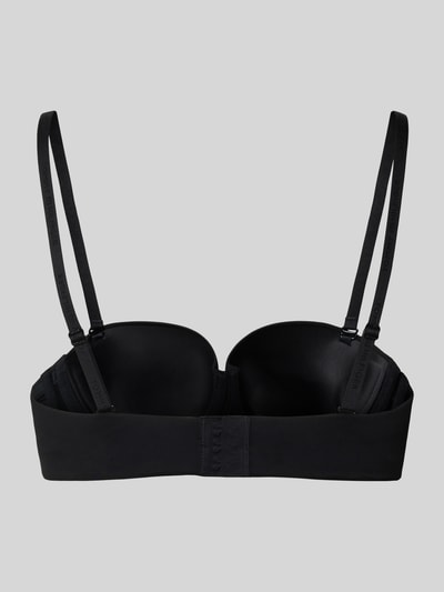 TOMMY HILFIGER Biustonosz z fiszbinami Czarny 3