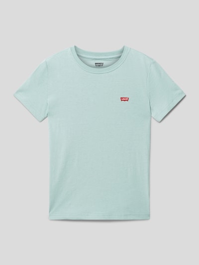 Levi’s® Kids T-shirt met logodetail Rietgroen - 1