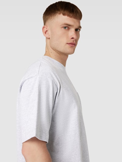 Seidensticker Studio Oversized T-Shirt mit Brusttasche Modell 'Studio Oversized' Mittelgrau 3