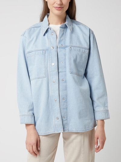 Tom Tailor Denim Hemdjacke aus Denim  Hellblau 4