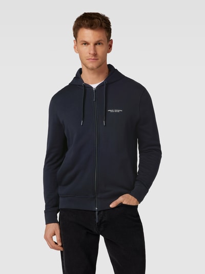 ARMANI EXCHANGE Sweatjacke mit Zweiwege-Reißverschluss Dunkelblau 4