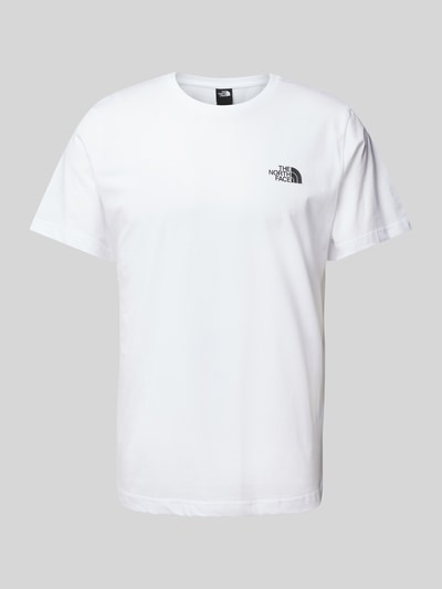 The North Face T-shirt z nadrukiem z logo Biały 2