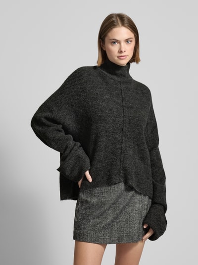 LeGer by Lena Gercke Strickpullover mit Stehkragen Modell 'Rafaela' Anthrazit 4