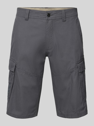 s.Oliver RED LABEL Relaxed Fit Cargoshorts aus reiner Baumwolle Modell 'FILE' Anthrazit 2
