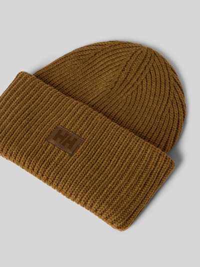 Helly Hansen Beanie mit Label-Patch Camel 2