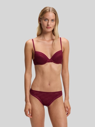 HUGO BH mit Push Up Cups Bordeaux 3