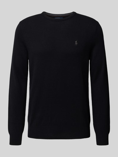 Polo Ralph Lauren Gebreide pullover met ribboorden Zwart - 2