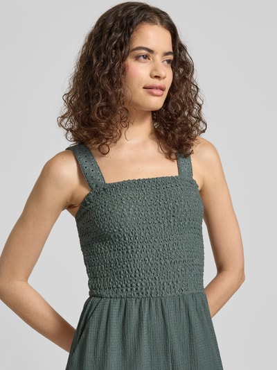 ONLY Regular Fit Jumpsuit mit gesmoktem Rumpf Modell 'ELISE' Mint 3
