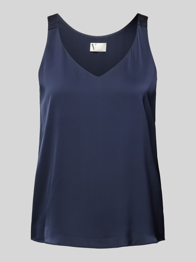 V by Vera Mont Blousetop met V-hals Donkerblauw - 2