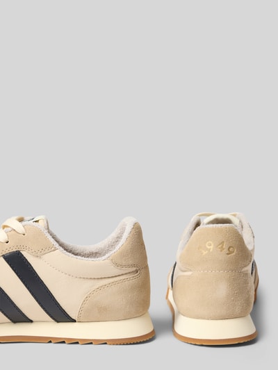 GANT Sneaker aus Leder-Mix mit Logo-Detail Modell 'Baylle' Taupe 2