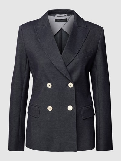 Weekend Max Mara Blazer mit Reverskragen Modell 'Bergen' Marine 2